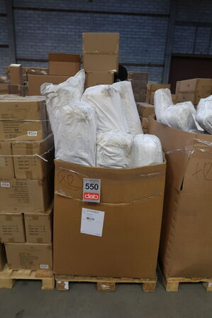 12 stk. Tæppe Laerk 200x300cm Grå/Offwhite