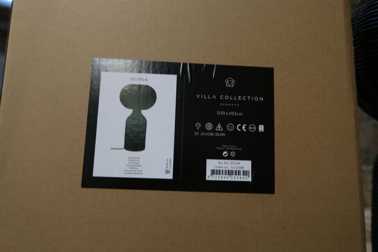 22 stk. Bordlampe Werna D30 x 53,5 cm Sort Rattan