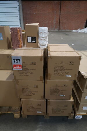 80 stk. Vase Calvi H26 cm Hvid Stentøj