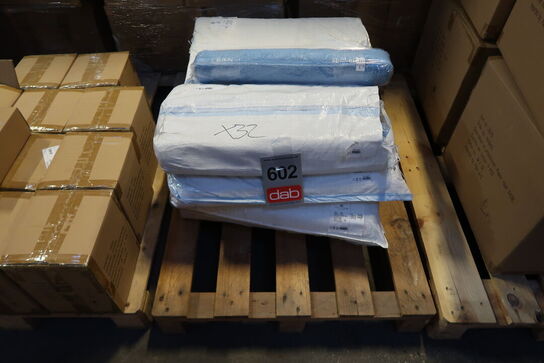 32 stk. Gulvtæppe Styles 60 x 90 cm Blå/Amber 100% Bomuld