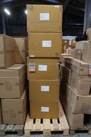 20 stk. Lampe Styles 25 x 44 cm Rosa Papmache