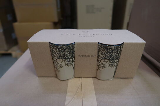 72 pk. Espressokop Hela 0,1 liter 4 stk. Brun Stentøj