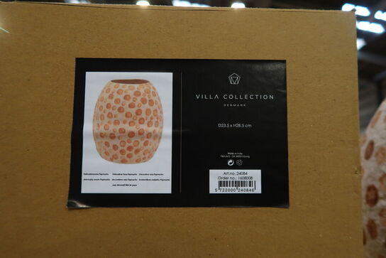 40 stk. Dekorationsvase Tana D23,5 H28,5 cm Creme/Nougat Papmache