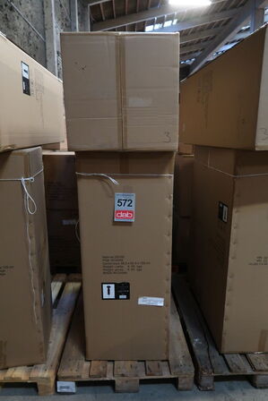 3 stk. Gulvlampe Werna D50 x 130 cm Sort Rattan