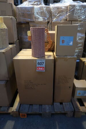 24 stk. Dekorationsvase Styles 18 x 35 cm Mørk Rosa Papir