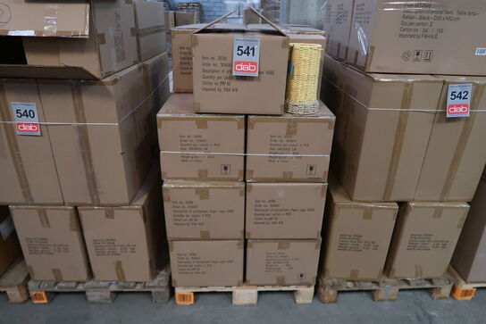 92 stk. Vase Styles 17 x 28 cm Lysegul Papir