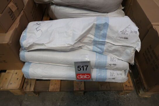 5 stk. Gulvtæppe Styles 70 x 140 cm Blå/Amber 100% Bomuld