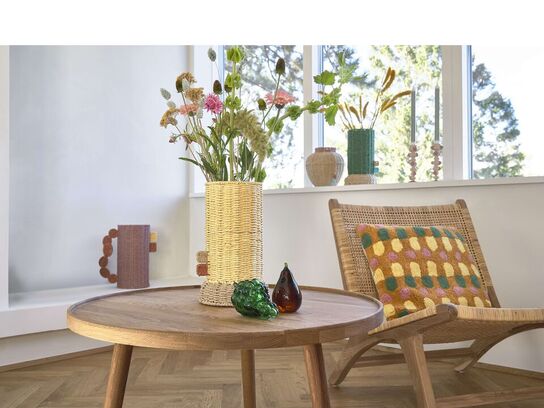 20 stk. Vase Styles 17 x 28 cm Lysegul Papir