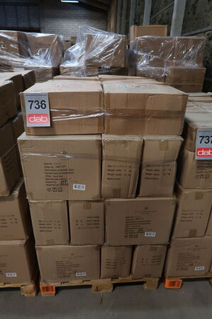 84 stk. Figur Hoved Talvik Cement Gråbrun H30