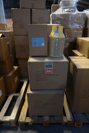 21 stk. Dekorationsvase Styles 22,5 x 38 cm Gul Papir