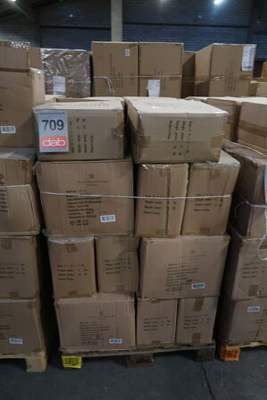 84 stk. Figur Hoved Talvik Cement Gråbrun H30