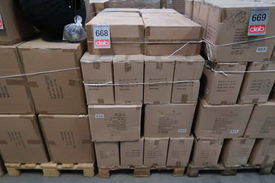 84 stk. Figur Hoved Talvik Cement Lys olivengrøn H30