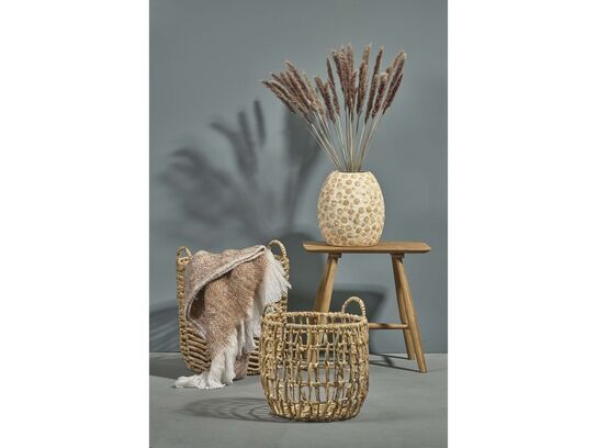 40 stk. Dekorationsvase Tana D23,5 H28,5 cm Creme/Nougat Papmache