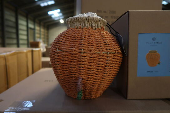 80 stk. Vase Styles 21 x 21 cm Amber Papir