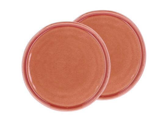 254 pk. Kagetallerken Allure 17 cm 2 stk. Orange Stentøj