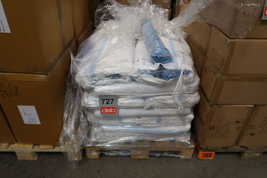 84 stk. Gulvtæppe Styles 60 x 90 cm Blå/Amber 100% Bomuld