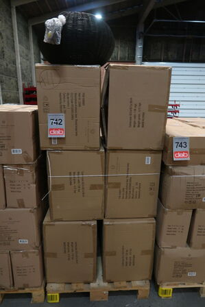 11 stk. Pendel Werna 50x30cm Sort Naturrattan