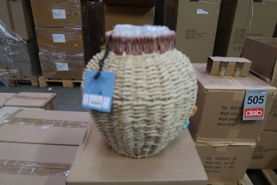 20 stk. Vase Styles 21 x 21 cm Natur Papir