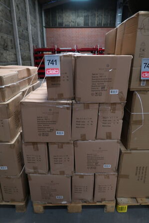 84 stk. Figur Hoved Talvik Cement Gråbrun H30