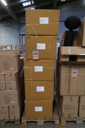 20 stk. Lampe Styles 25 x 44 cm Amber Papmache