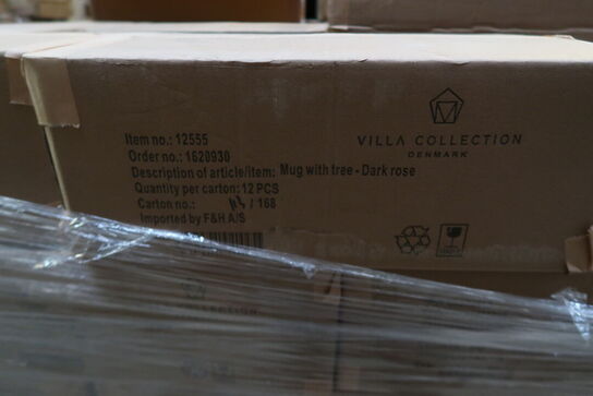 408 stk. Krus Hela 0,5 liter Mørk rosa Stentøj