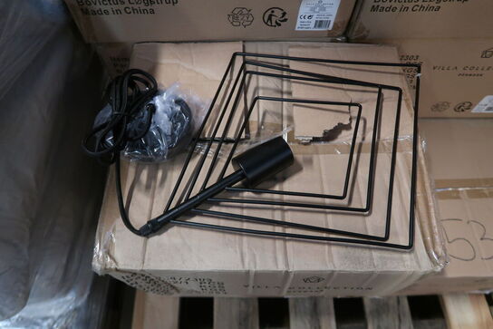 53 stk. Lampe Metal Sort D40