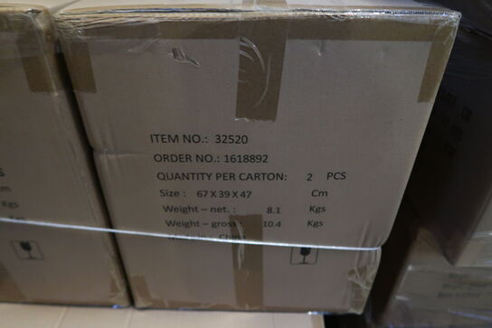 18 stk. Væghylde Nord 60 x 40 x 13 cm Polyresin