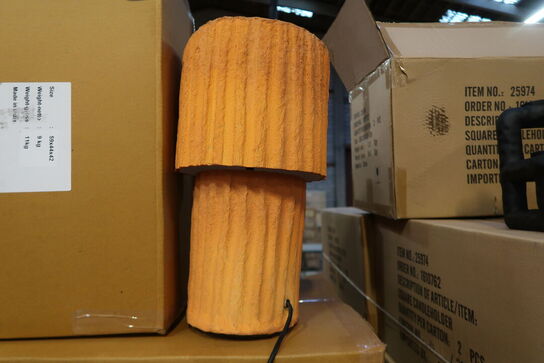 20 stk. Lampe Styles 25 x 44 cm Amber Papmache