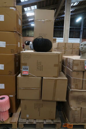 20 stk. Pendel Werna 40,5x25 cm Sort Naturrattan