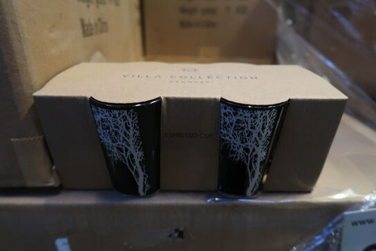 432 pk. Espressokop Hela 0,1 liter 4 stk. Sort Stentøj