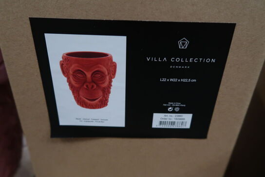 10 stk. Skjuler Calbe Gorilla D22x22 Rødbrun Cement