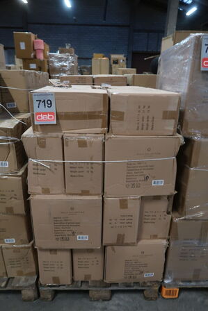 84 stk. Figur Hoved Talvik Cement Gråbrun H30