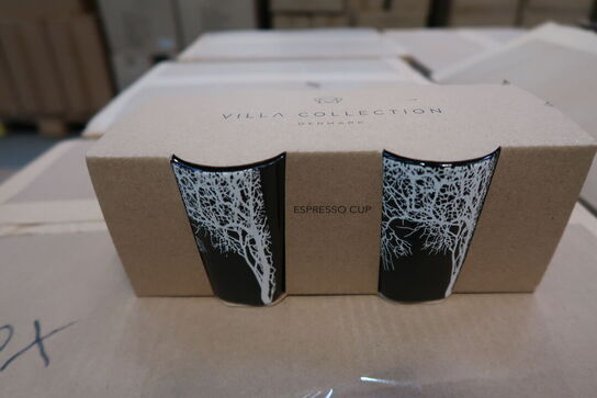 180 pk. Espressokop Hela 0,1 liter 4 stk. Sort Stentøj