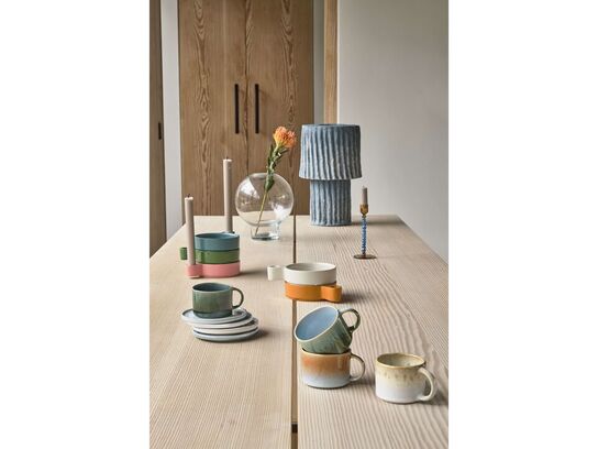 19 stk. Lampe Styles 25 x 44 cm Blå Papmache