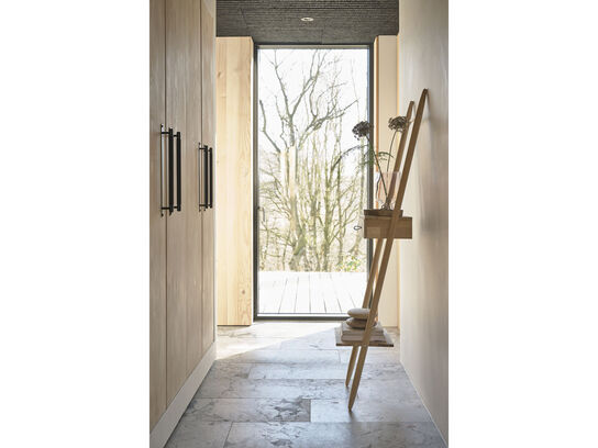 19 stk. Vægreol Ebern 47x170 cm White washed Massiv eg