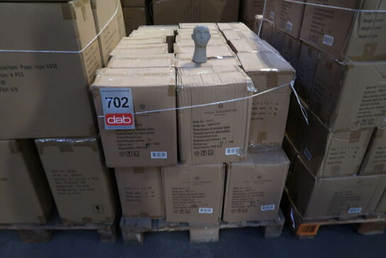 384 stk. Figur Hoved Talvik Cement Lys olivengrøn H15