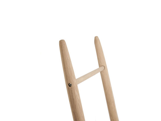 11 stk. Vægreol Ebern 47x170 cm White washed Massiv eg