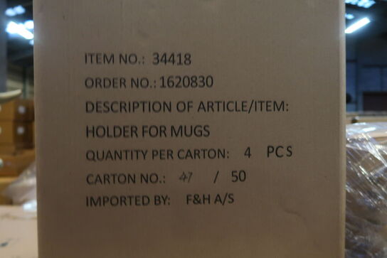 52 stk. Holder Nord 17 x 15 x 44 cm Polyresin