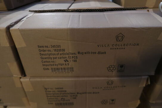 432 stk. Krus Hela 0,5 liter Sort Stentøj