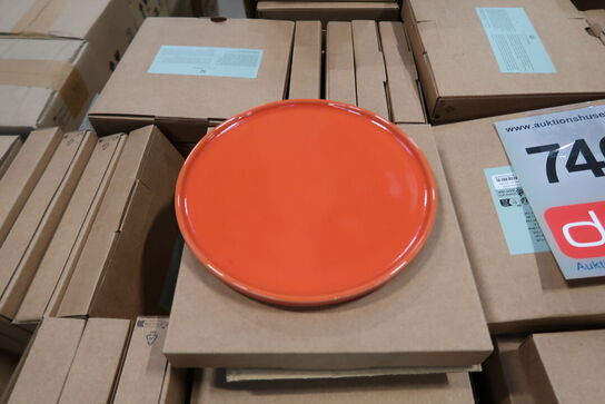 254 pk. Kagetallerken Allure 17 cm 2 stk. Orange Stentøj