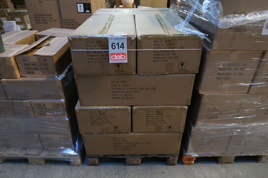 24 stk. Kurv Styles 37 x 18 cm Rød Papir