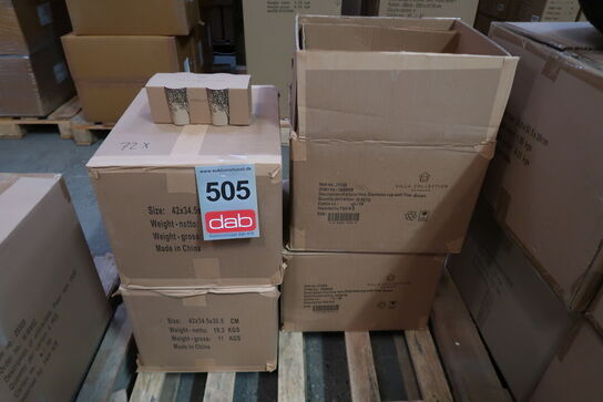 72 pk. Espressokop Hela 0,1 liter 4 stk. Brun Stentøj