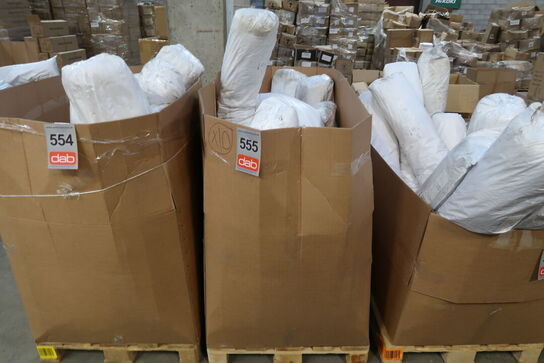 10 stk. Tæppe Laerk 200x300cm Grå/Offwhite