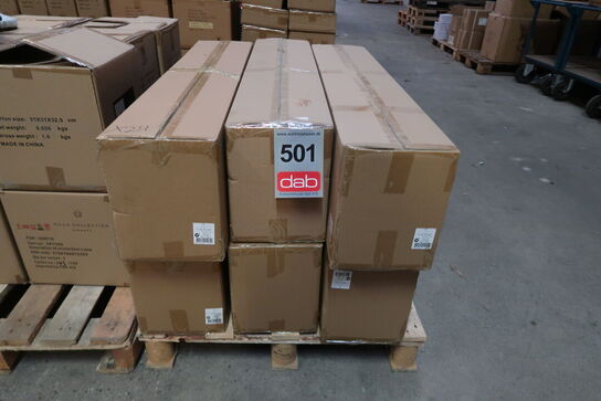 24 stk. Holder Sort Metal H110