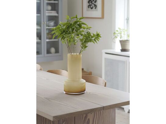 18 stk. Vase Hvils D19 x 34 cm Honey Glas