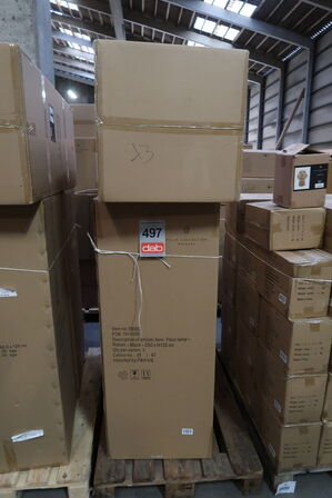 3 stk. Gulvlampe Werna D50 x 130 cm Sort Rattan