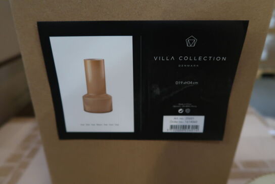 18 stk. Vase Hvils D19 x 34 cm Honey Glas