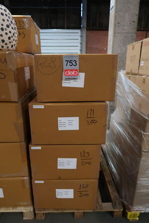 28 stk. Dekorationsvase Tana D23,5 H28,5 cm Creme/Nougat Papmache