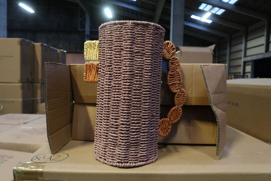 42 stk. Dekorationsvase Styles 18 x 35 cm Mørk Rosa Papir