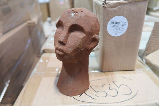 535 stk. Figur Hoved Talvik 3 ass. Cement